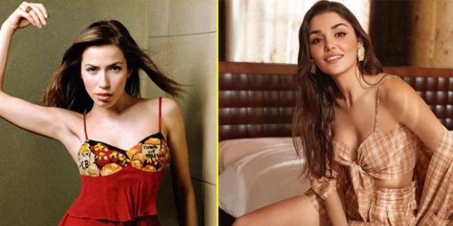 Burcu Güneş' den Hande Erçel' e Yaylım Ateşi