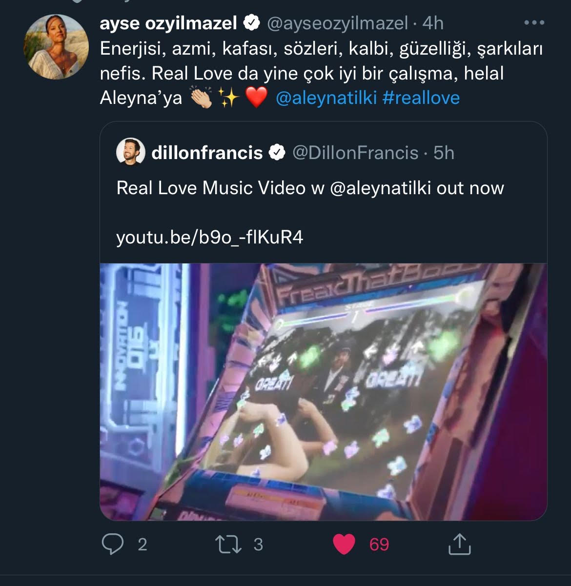 Aleyna Tilki  ‘Real Love’