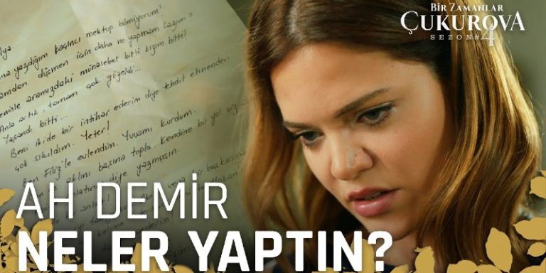 Bir Zamanlar Çukurova 109. Bölüm Fragmanı Yayınlandı Mı? Züleyha Demir’in Yazdığı Mektubu Okuyor!