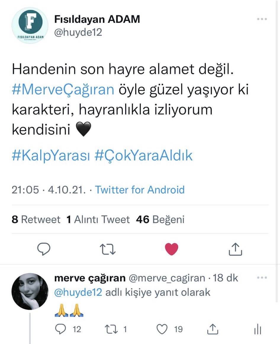 Merve Çağıran sosyal medya