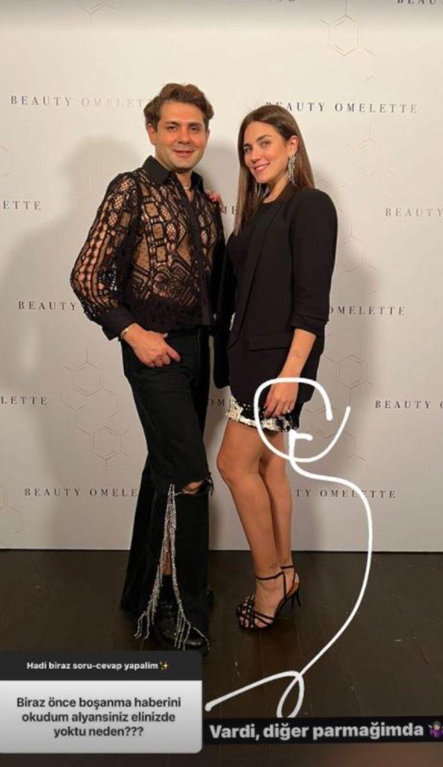 Buse Varol ' un Fotoğraflı Boşanma Yanıtı