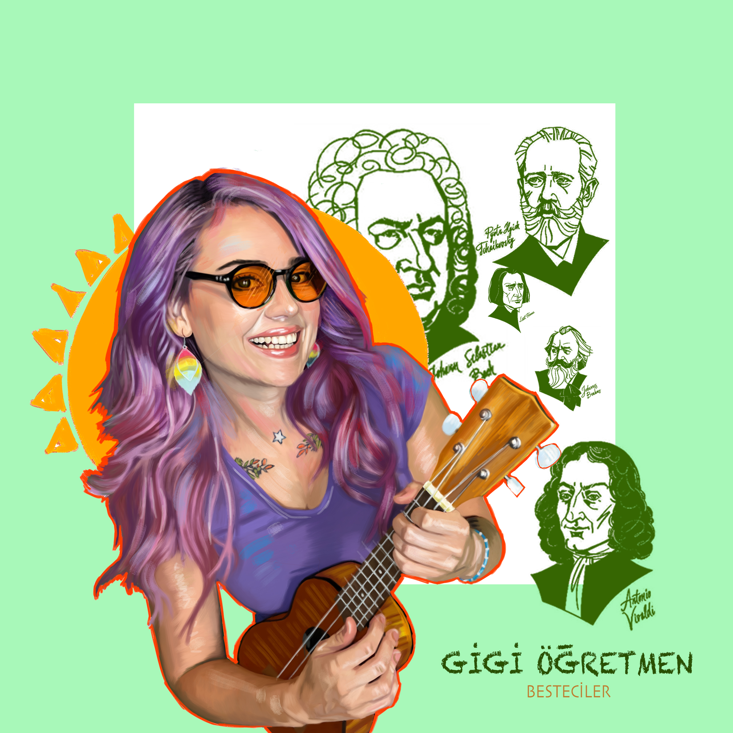Gigi Öğretmen Şarkı Seti...