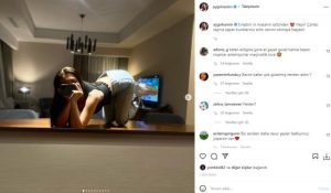 Aygün Aydın' ın Dikkat Çeken O Pozları