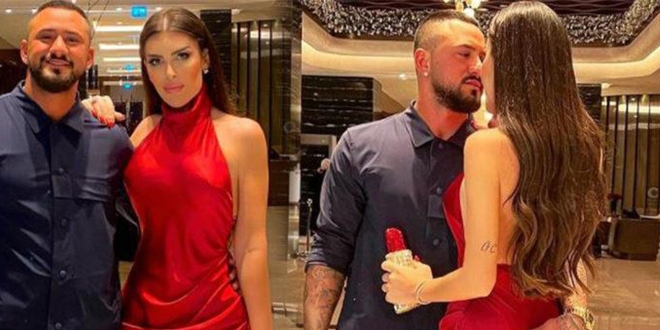 Selin Ciğerci'den Gökhan Çıra ile Aşk Pozu