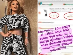 Demet Akalın' Ti' ye Alınan ın Ütü Paylaşımı