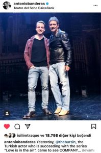 Antonio Banderas' ın Kerem Bürsin Paylaşımı