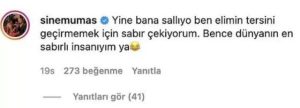 İşte Sinem Umaş' ın İnanılmaz Yorumları; 
