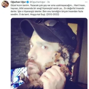 Oğuzhan Uğur' un Acı Yüklü O Paylaşımları