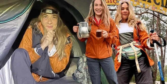 Müge Boz Tek Başına Kampa Gitti