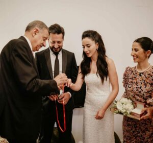 Öykü Gürman ile Fatih İçmeli Nişan