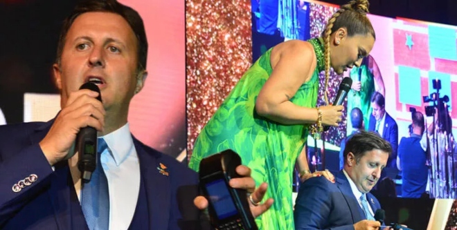 Demet Akalın Pos'la Bağış Yaptı!