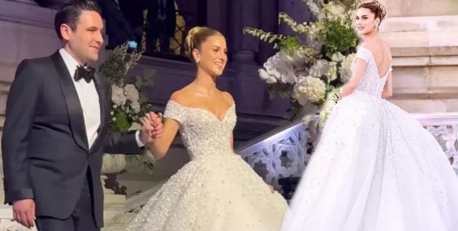 Nazlı Kayı ile Hacı Sabancı Çırağan Sarayında Düğün Yaptı