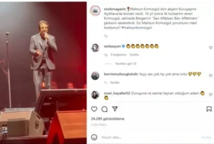 Seda Sayan Mahsun Kırmızıgül yorumu