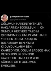 Gülhayat Karacakaya paylaşım