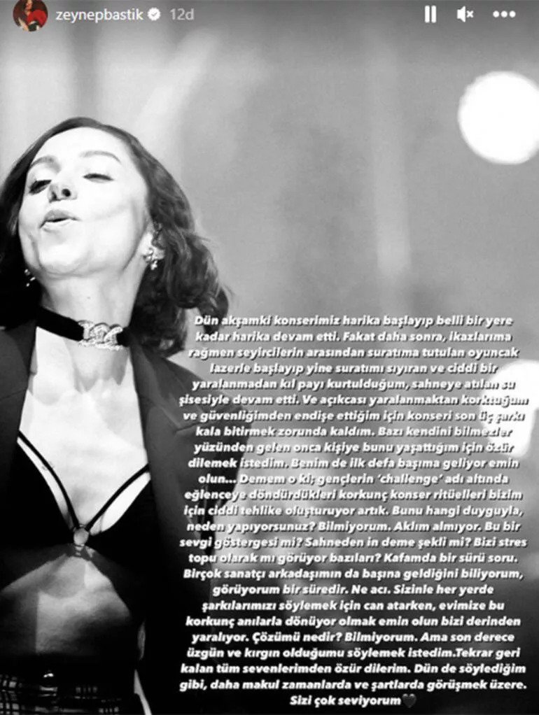 zeynep bastık konser