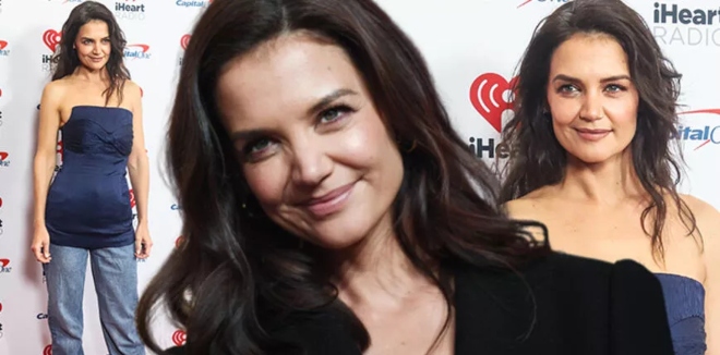 Katie Holmes'un Kırmızı Halı Seçimi Gündeme Damga Vurdu