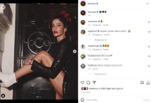 Berrak Tüzünataç 'ın Olay Olan Bacak Pozu