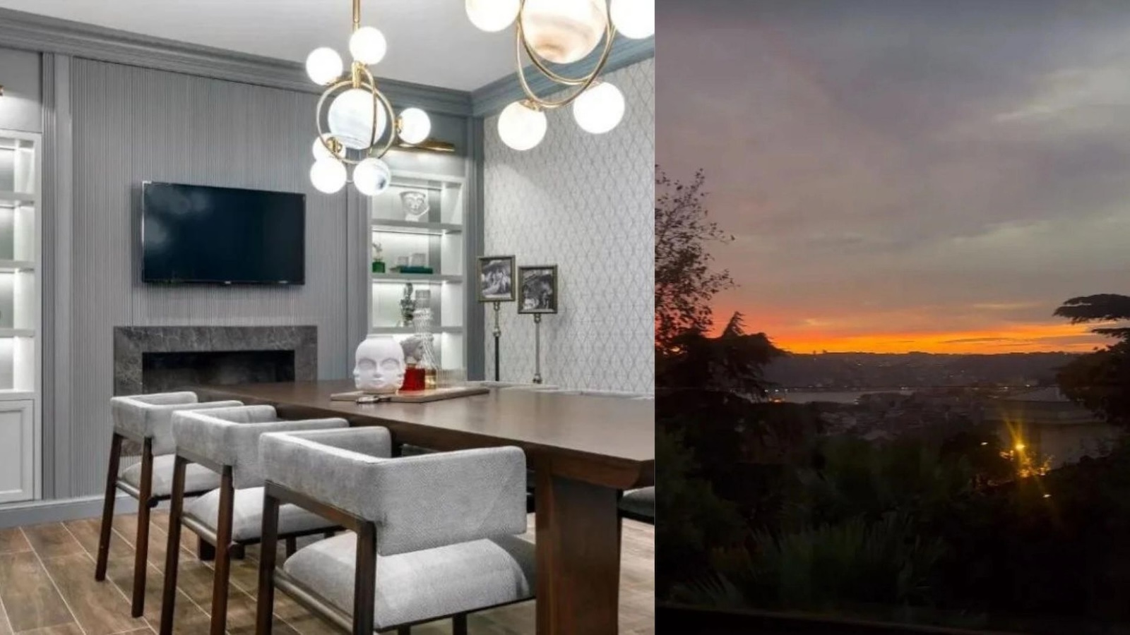 Çağla Şikel'in Evinin Manzarası Görenleri Büyüledi