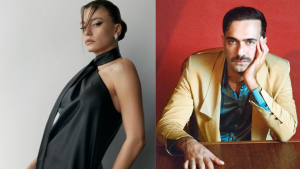 Serenay Sarıkaya, şarkıcı Mert Demir'le aşk yaşadığı söylentileriyle gündemde.