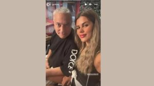 Mehmet Ali Erbil 40 yaş küçük sevgilisine “Aşkım” diye seslendi