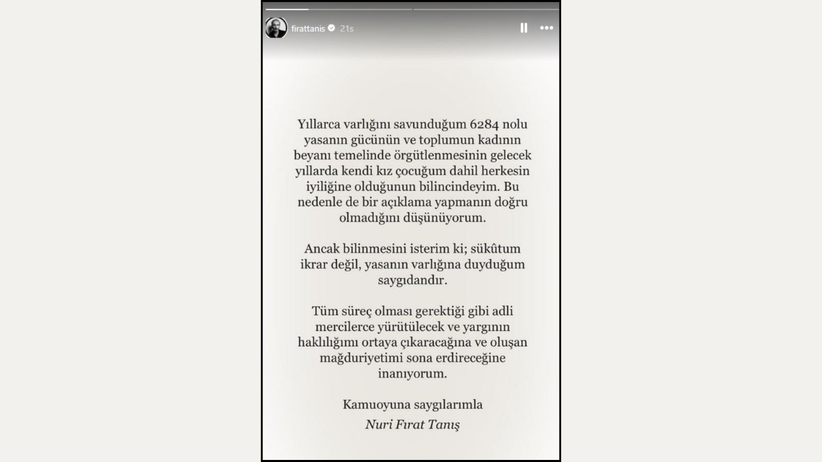 Fırat Tanış Beklenen Açıklamayı Yaptı!