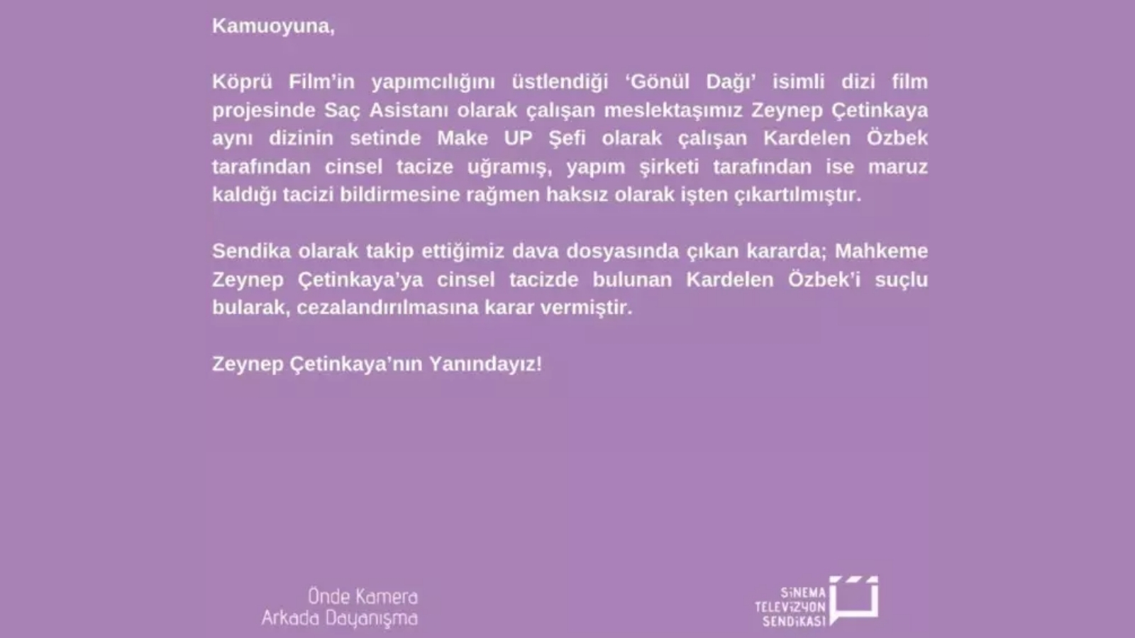 Gönül Dağı Setinde Kadın Kadına Taciz Skandalı!