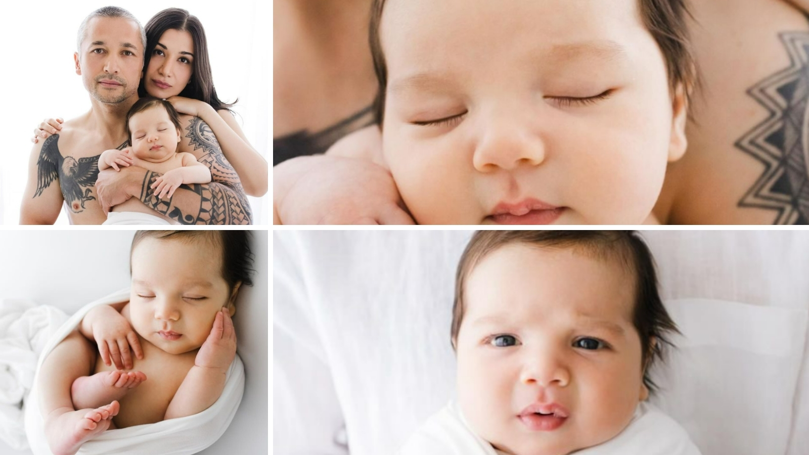 Ünlü Futbolcu Bebeğinin Yüzü İlk Kez Paylaşıldı