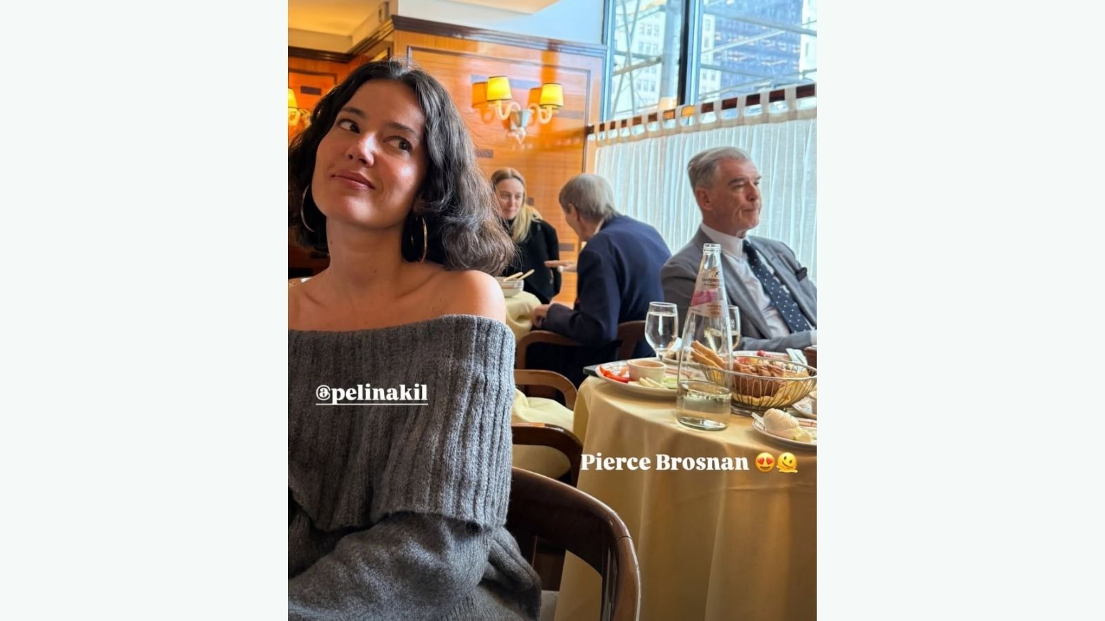 Pelin Akil ve James Bond Yıldızı Pierce Brosnan New York’ta Aynı Karede!