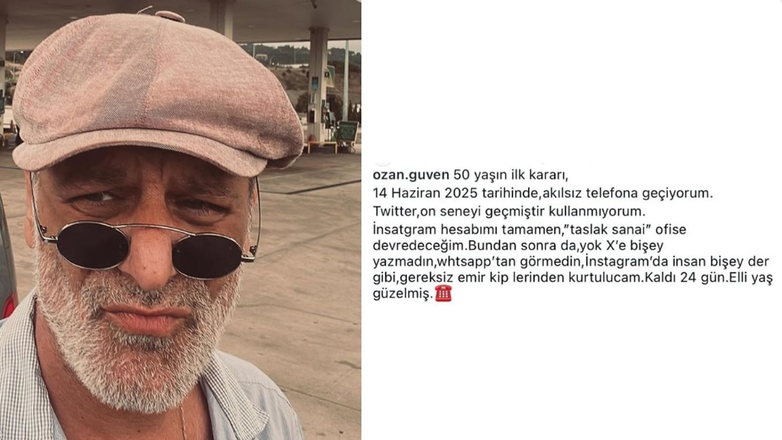 Magazin Dünyasında Adından Sıkça Söz Ettiren Ozan Güven, 50 Yaşına Girdi