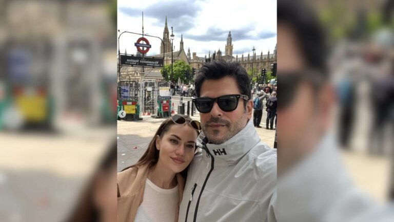 Burak Özçivit’ten Ailece Saadeti Pozları: Fahriye Evcen ve Çocuklarıyla Göz Kamaştırdı