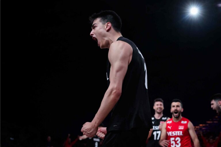 Filenin Efeleri Almanya’yı Yendi: Türkiye, Milletler Ligi’ne Atladı