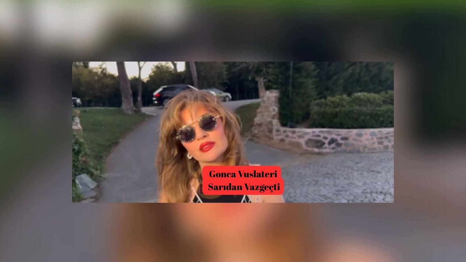 Gonca Vuslateri Sarı Saçlarıyla Kameralara Yakalandı