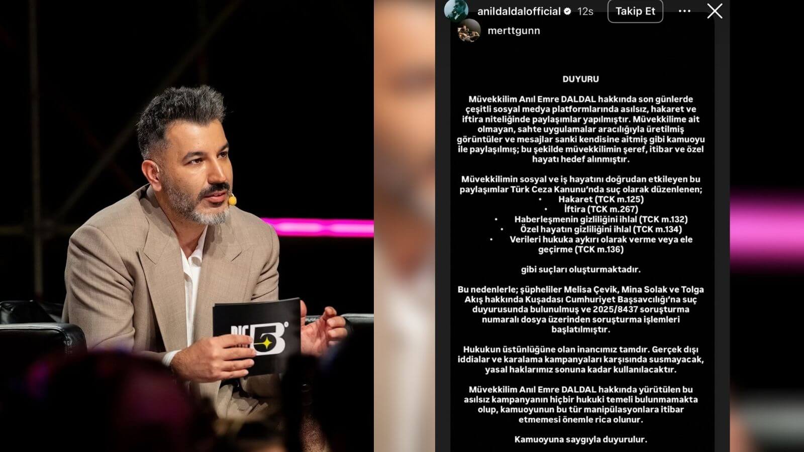 Ayrılık Krizi Sonrası Anıl Emre Daldal’dan Sitem Dolu Mesajlar