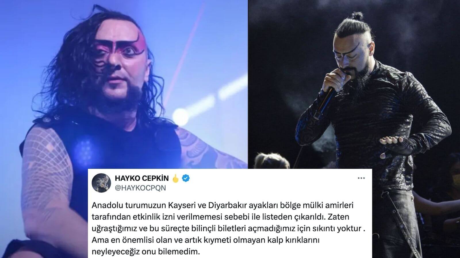 Hayko Cepkin’den İsyan Yüklü Sözler