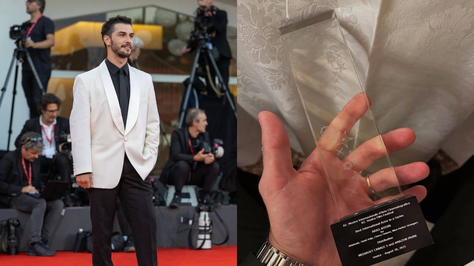 Venedik’te Ödül Kazanan Aras Aydın, Global Başarısını Kanıtladı