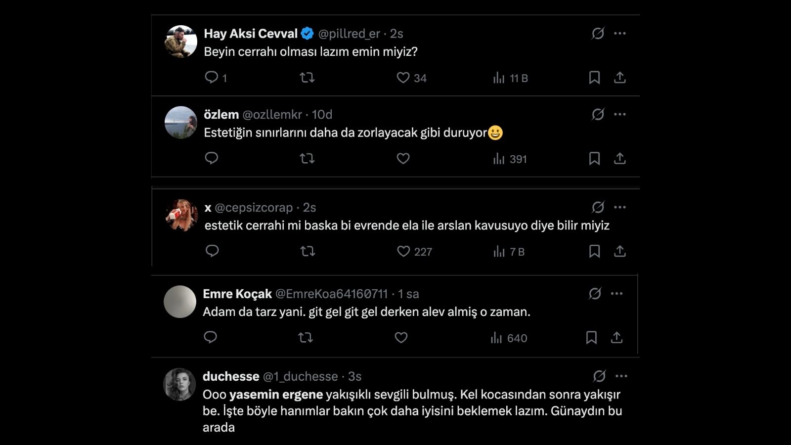 Yasemin Ergene'nin Yeni Aşkı: Estetik Cerrah mı?