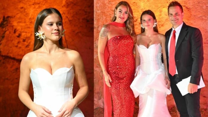 Pınar Altuğ ve Yağmur Atacan’ın Kızları Su İlk Podyum Deneyimi İle Göz Kamaştırdı