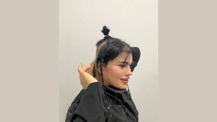 TikTok Fenomeni Hülya Mizgin'in Saçları Estetik Kurbanı!