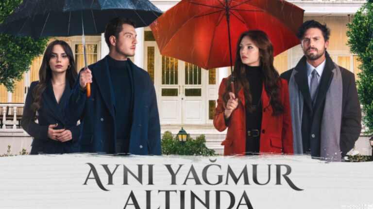 Aynı Yağmur Altında Dizisinin Afişi Yayınlandı