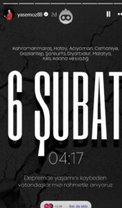 Yasemoz 6 Şubat