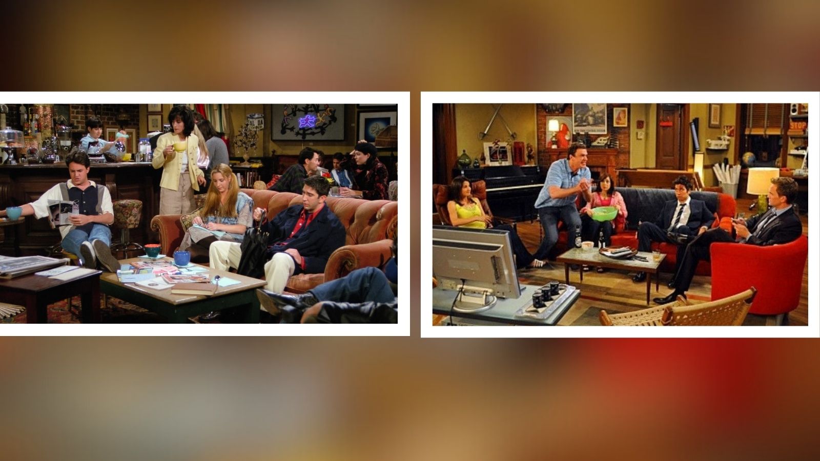 Friends ve How I Met Your Mother Arasındaki Şaşırtıcı Benzerlikler
