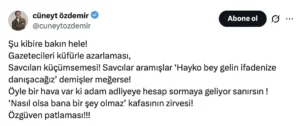 Cüneyt Özdemir'den dikkat çeken paylaşım