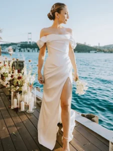 Damla Sönmez'in nikahında sade şıklık