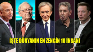 İşte Dünyanın En Zengin 10 Ünlüsü