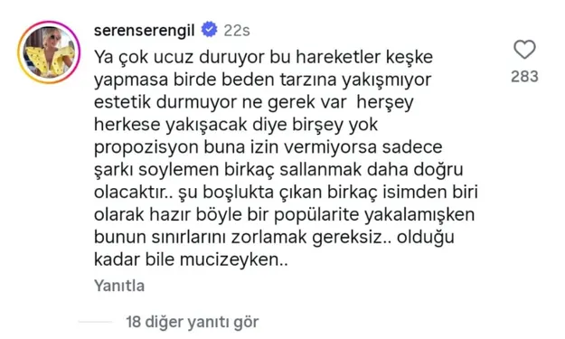Seren Serengil'in Mosso Eleştrisi
