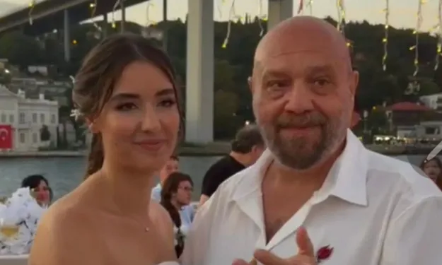 Kızılcık Şerbeti’nin Apo’su Ahmet Mümtaz Taylan Kızını Evlendirdi