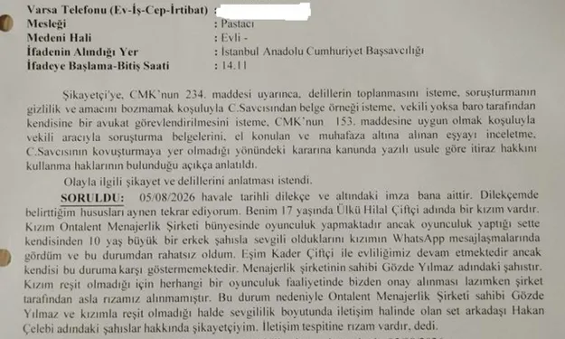 Hilal Çiftçi'nin Babası Suç Duyurusunda Bulundu