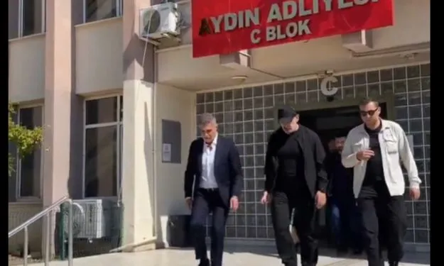 Özcan Deniz Aydın Adliyesi'nde