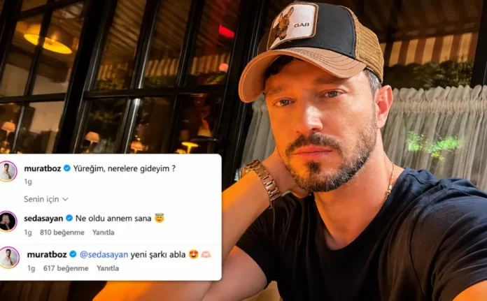 Murat Boz'un Paylaşımı Sayan'ı Şaşırttı 