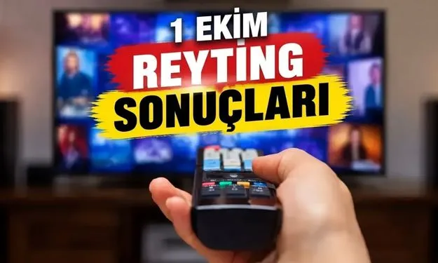 1 Ekim Perşembe Reyting Sonuçları